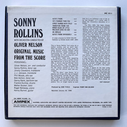 オープンリール/ SONNY ROLLINS / ALFIE / US盤 7号 4トラック 19cm/s (7 1/2IPS) IMPULSE IPC9111