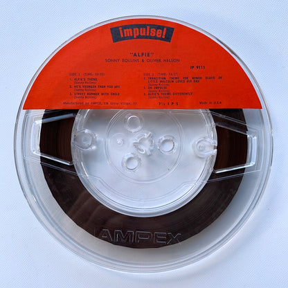 オープンリール/ SONNY ROLLINS / ALFIE / US盤 7号 4トラック 19cm/s (7 1/2IPS) IMPULSE IPC9111