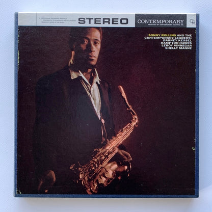 オープンリール/ SONNY ROLLINS / AND THE CONTEMPORARY LEADERS / US盤 7号 4トラック 9.5cm/s (3 3/4IPS) CONTEMPORARY CYX7564