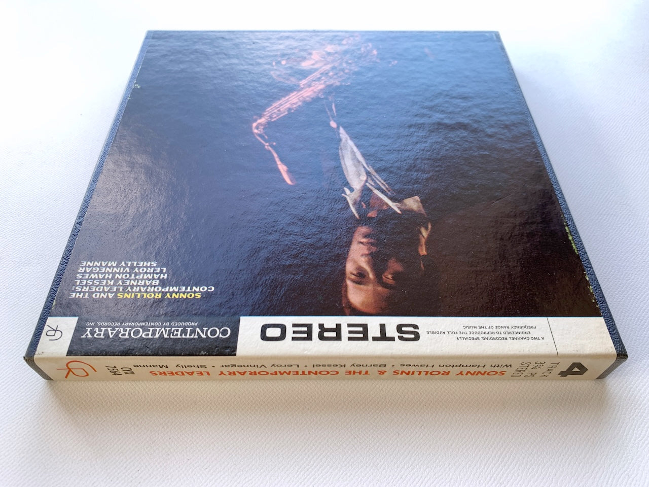 オープンリール/ SONNY ROLLINS / AND THE CONTEMPORARY LEADERS / US盤 7号 4トラック 9.5cm/s (3 3/4IPS) CONTEMPORARY CYX7564