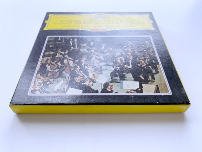 オープンリール/ カラヤン、ベルリン・フィル / ベートーヴェン：交響曲第5番[運命」他 / 国内盤 7号 4トラック 19cm/s (7 1/2IPS) ライナー DGG TXG-1014