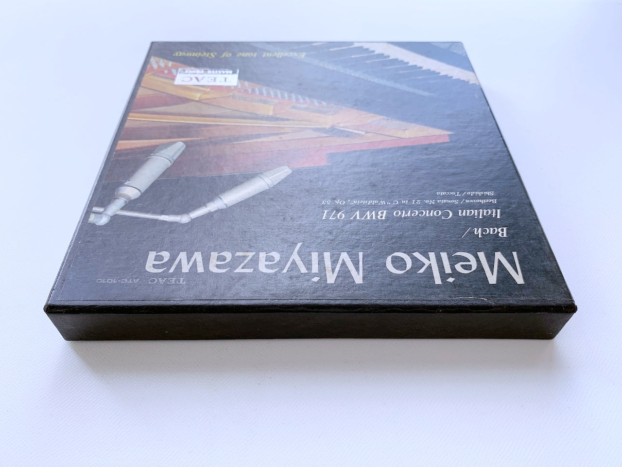 オープンリール/ 宮沢明子 / J.S.バッハ：イタリア協奏曲 他 / 国内盤 7号 4トラック 19cm/s (7 1/2IPS) ライナー TEAC ATC-1010