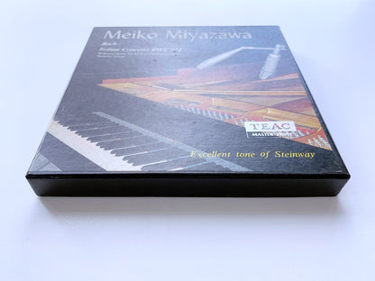 オープンリール/ 宮沢明子 / J.S.バッハ：イタリア協奏曲 他 / 国内盤 7号 4トラック 19cm/s (7 1/2IPS) ライナー TEAC ATC-1010