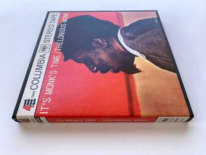 オープンリール/ THELONIOUS MONK / IT'S MONK'S TIME / US盤 7号 4トラック 19cm/s (7 1/2IPS) インサート COLUMBIA CQ644