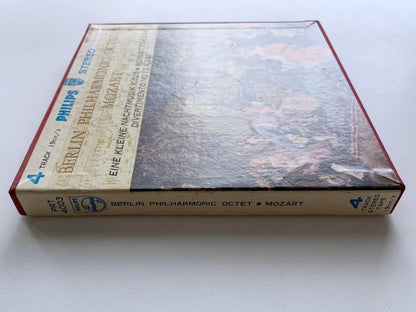 オープンリール/ ベルリン・フィルハーモニー八重奏団 / モーツァルト：アイネ・クライネ・ナハトムジーク / 国内盤 7号 4トラック 19cm/s (7 1/2IPS) ライナー PHILIPS PRT-4003