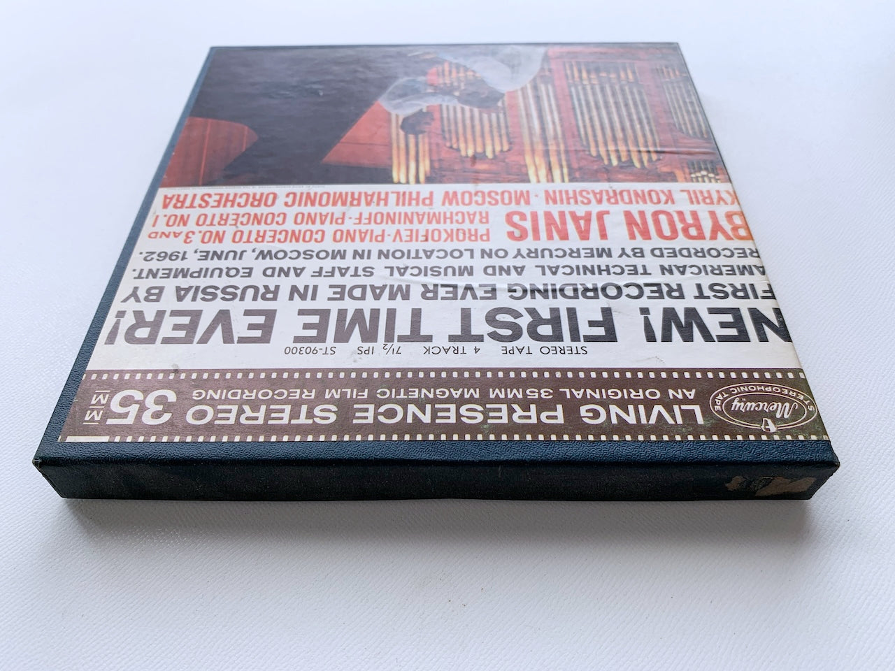 オープンリール/ バイロン・ジャニス / ラフマニノフ：ピアノ協奏曲第1番 他 / US盤 7号 4トラック 19cm/s (7 1/2IPS) MERCURY ST-90300