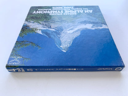 オープンリール/ メータ / R. シュトラウス：アルプス交響曲 / 国内盤 7号 4トラック 19cm/s (7 1/2IPS) ライナー LONDON TOK-1023