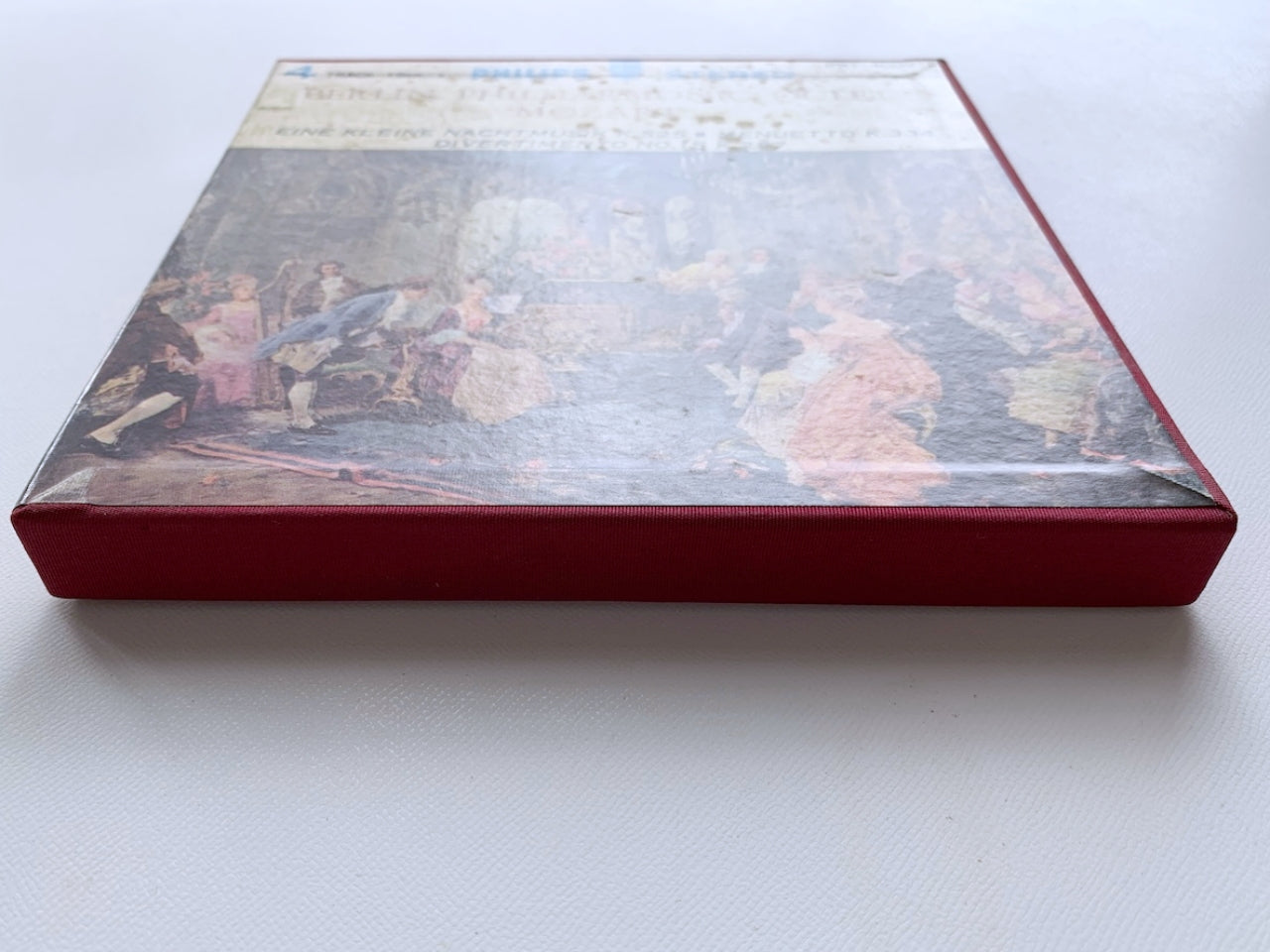 オープンリール/ ベルリン・フィルハーモニー八重奏団 / モーツァルト：アイネ・クライネ・ナハトムジーク / 国内盤 7号 4トラック 19cm/s (7 1/2IPS) ライナー PHILIPS PRT-4003