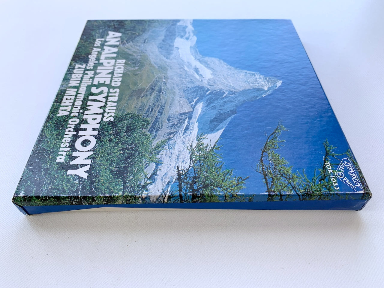 オープンリール/ メータ / R. シュトラウス：アルプス交響曲 / 国内盤 7号 4トラック 19cm/s (7 1/2IPS) ライナー LONDON TOK-1023