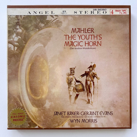 オープンリール/ ベイカー、モリス / マーラー：歌曲集「少年の魔法の角笛」 / US盤 7号 4トラック 19cm/s (7 1/2IPS) EMI ZS36380