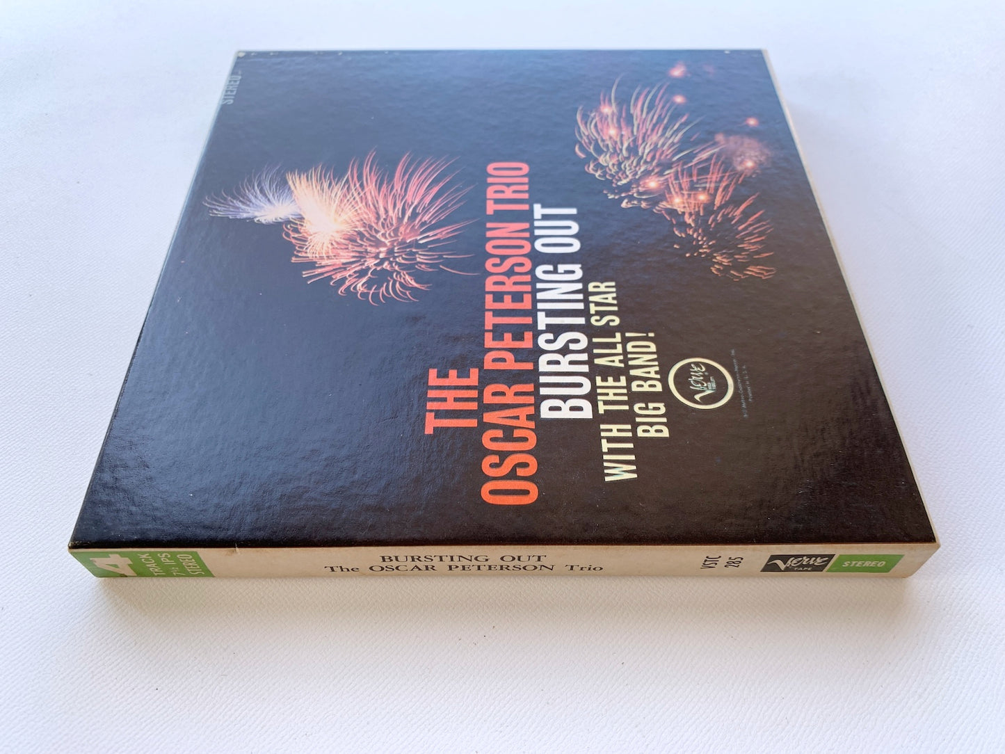 オープンリール/ OSCAR PETERSON / BURSTING OUT WITH THE ALL-STAR BIG BAND / US盤 7号 4トラック 19cm/s (7 1/2IPS) VERVE VSTC285