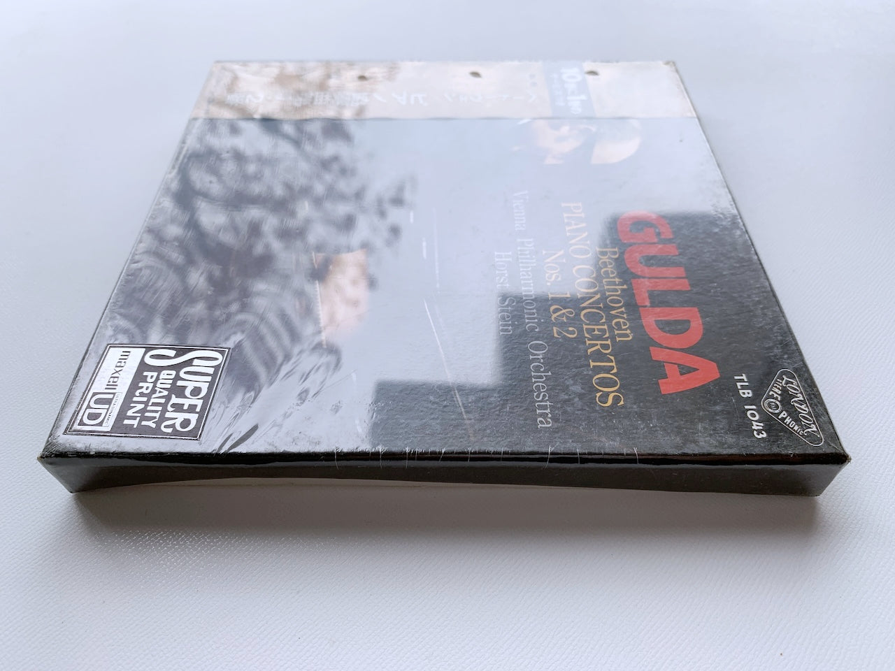 【未開封】オープンリール/ グルダ、シュタイン / ベートーヴェン：ピアノ協奏曲第1番、第2番 / 国内盤 7号 4トラック 19cm/s (7 1/2IPS) 帯 LONDON TLB1043