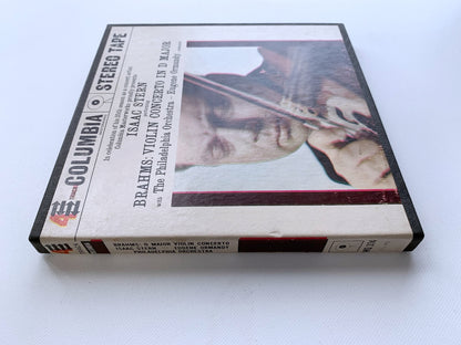 オープンリール/ スターン、オーマンディ / ブラームス：ヴァイオリン協奏曲 / US盤 7号 4トラック 19cm/s (7 1/2IPS) インサート COLUMBIA MQ374