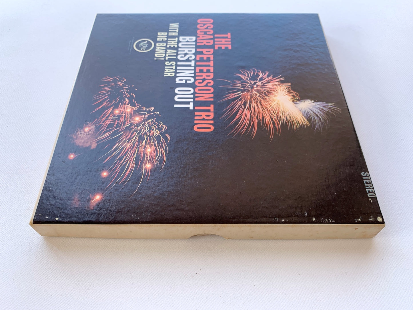 オープンリール/ OSCAR PETERSON / BURSTING OUT WITH THE ALL-STAR BIG BAND / US盤 7号 4トラック 19cm/s (7 1/2IPS) VERVE VSTC285