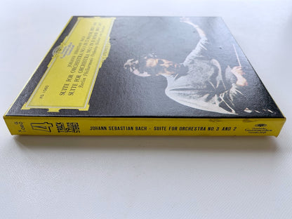 オープンリール/ ヘルベルト・フォン・カラヤン / J.S.バッハ：管弦楽組曲第3番、第2番 / 国内盤 7号 4トラック 19cm/s (7 1/2IPS) ライナー DGG XG1060