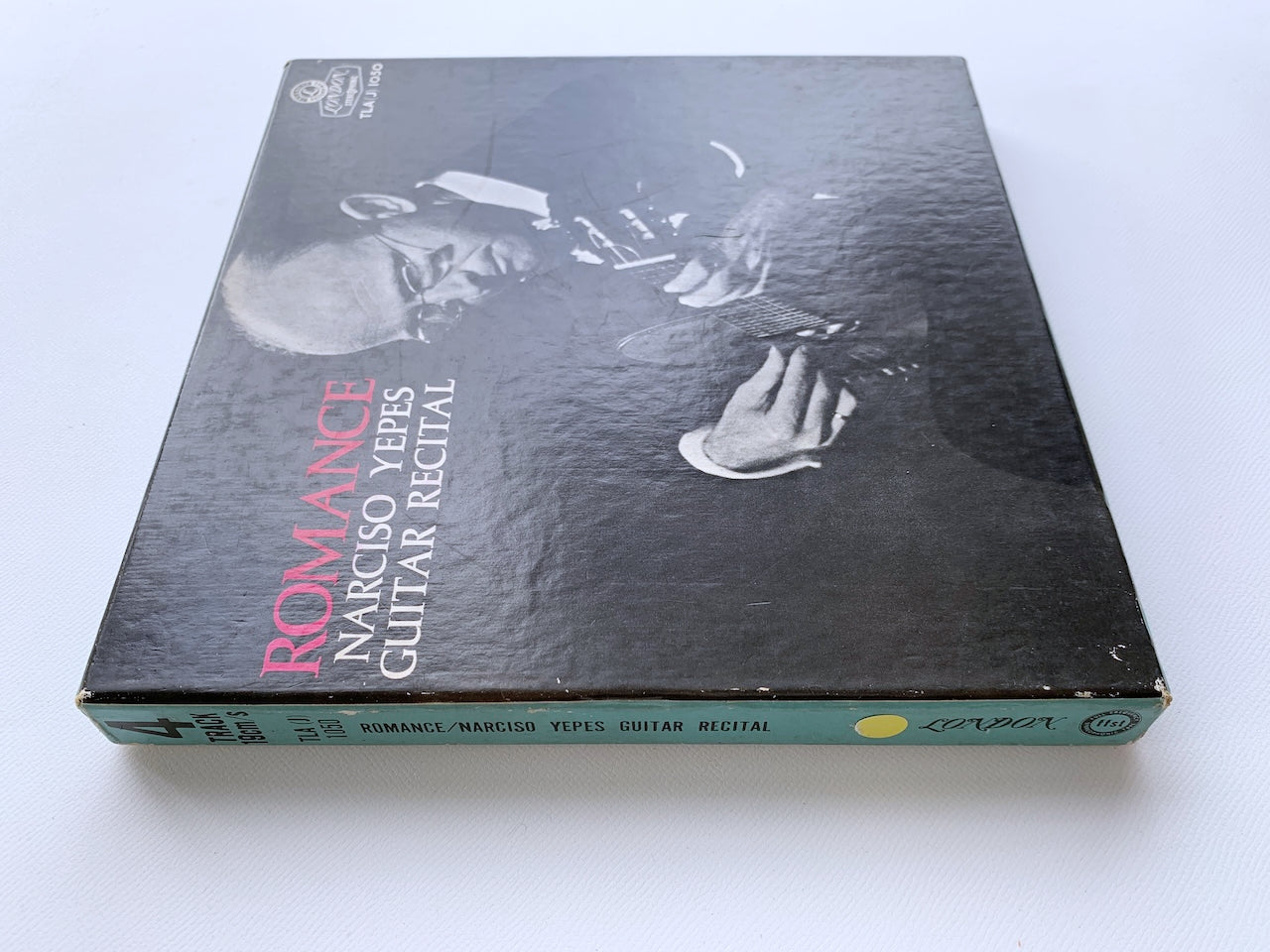 オープンリール/ ナルシソ・イエペス / ギター・リサイタル 禁じられた遊び / 国内盤 7号 4トラック 19cm/s (7 1/2IPS) ライナー LONDON TLA(J)-1050
