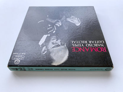 オープンリール/ ナルシソ・イエペス / ギター・リサイタル 禁じられた遊び / 国内盤 7号 4トラック 19cm/s (7 1/2IPS) ライナー LONDON TLA(J)-1050