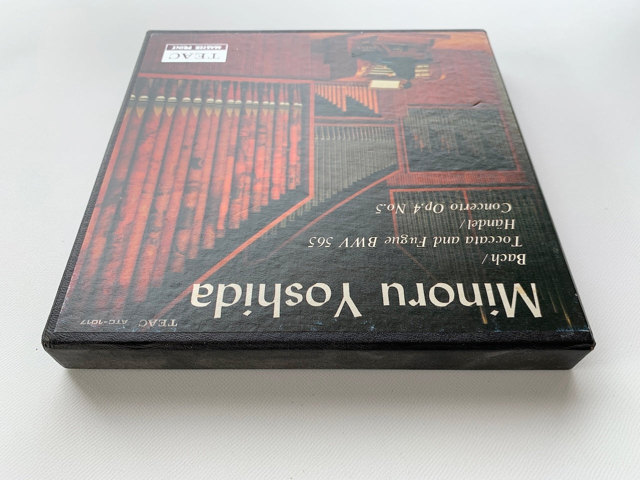 オープンリール/ 吉田実 / オルガン名曲集 J.S.バッハ：トッカータとフーガ 他 / 国内盤 7号 4トラック 19cm/s (7 1/2IPS) ライナー TEAC ATC-1017