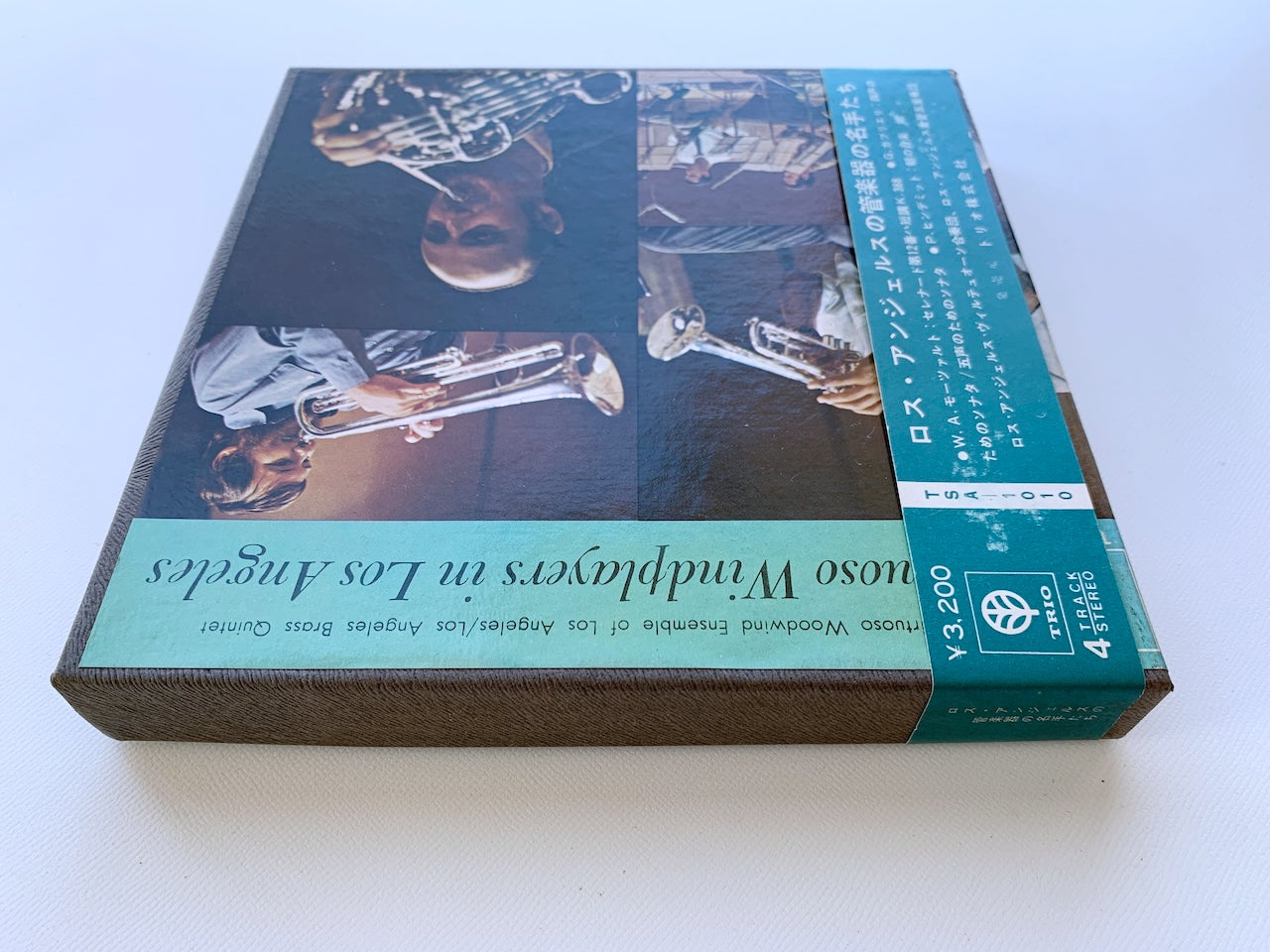 オープンリール/ ロス・アンジェルス金管五重奏団 / ロス・アンジェルスの管楽器の名手たち / 国内盤 7号 4トラック 19cm/s (7 1/2IPS) 帯・ライナー TRIO TSA-1010