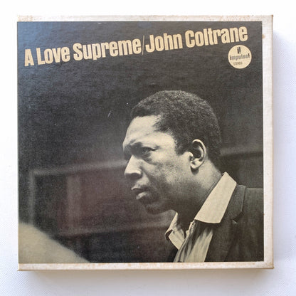 オープンリール/ JOHN COLTRANE / A LOVE SUPREME / US盤 7号 4トラック 19cm/s (7 1/2IPS) IMPULSE IT2001
