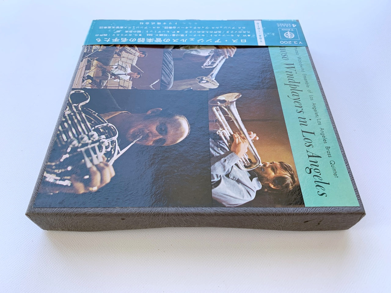 オープンリール/ ロス・アンジェルス金管五重奏団 / ロス・アンジェルスの管楽器の名手たち / 国内盤 7号 4トラック 19cm/s (7 1/2IPS) 帯・ライナー TRIO TSA-1010