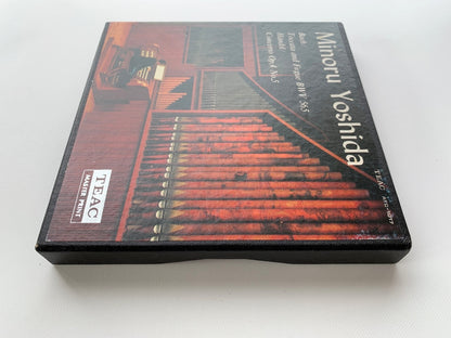 オープンリール/ 吉田実 / オルガン名曲集 J.S.バッハ：トッカータとフーガ 他 / 国内盤 7号 4トラック 19cm/s (7 1/2IPS) ライナー TEAC ATC-1017