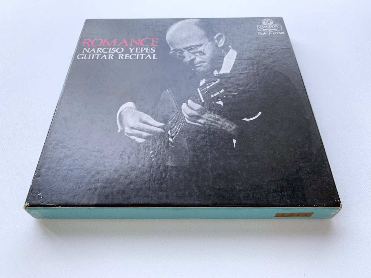 オープンリール/ ナルシソ・イエペス / ギター・リサイタル 禁じられた遊び / 国内盤 7号 4トラック 19cm/s (7 1/2IPS) ライナー LONDON TLA(J)-1050