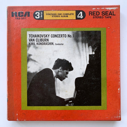 オープンリール/ クライバーン / チャイコフスキー：ピアノ協奏曲第1番 / US盤 7号 4トラック 9.5cm/s (3 3/4IPS) RCA TR3-1011