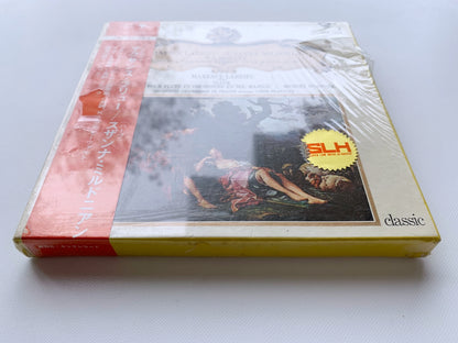 【未開封】オープンリール/ ラリュー、ミルドニアン / モーツァルト：フルートとハープのための協奏曲 他 / 国内盤 7号 4トラック 19cm/s (7 1/2IPS) 帯 KING TXA-1004