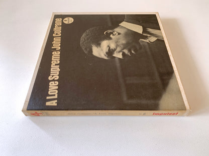 オープンリール/ JOHN COLTRANE / A LOVE SUPREME / US盤 7号 4トラック 19cm/s (7 1/2IPS) IMPULSE IT2001