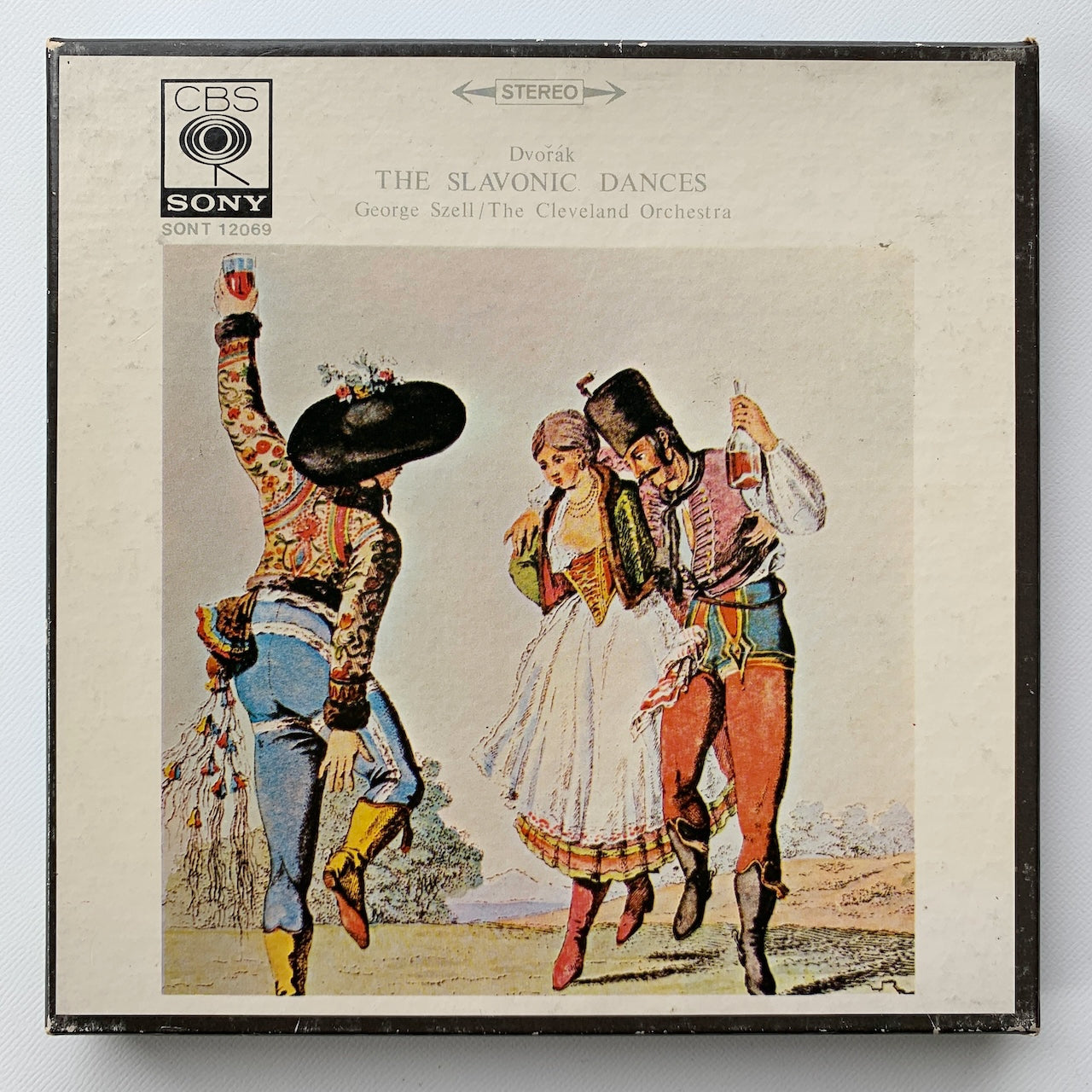オープンリール/ ジョージ・セル / ドヴォルザーク：スラヴ舞曲(全曲) / 国内盤 7号 4トラック 19cm/s (7 1/2IPS) ライナー CBS SONY SONT-12069