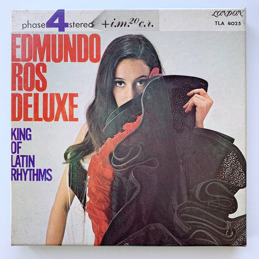 オープンリール/ EDMUNDO ROS / DELUXE / 国内盤 7号 4トラック 19cm/s (7 1/2IPS) ライナー LONDON TLA-4025