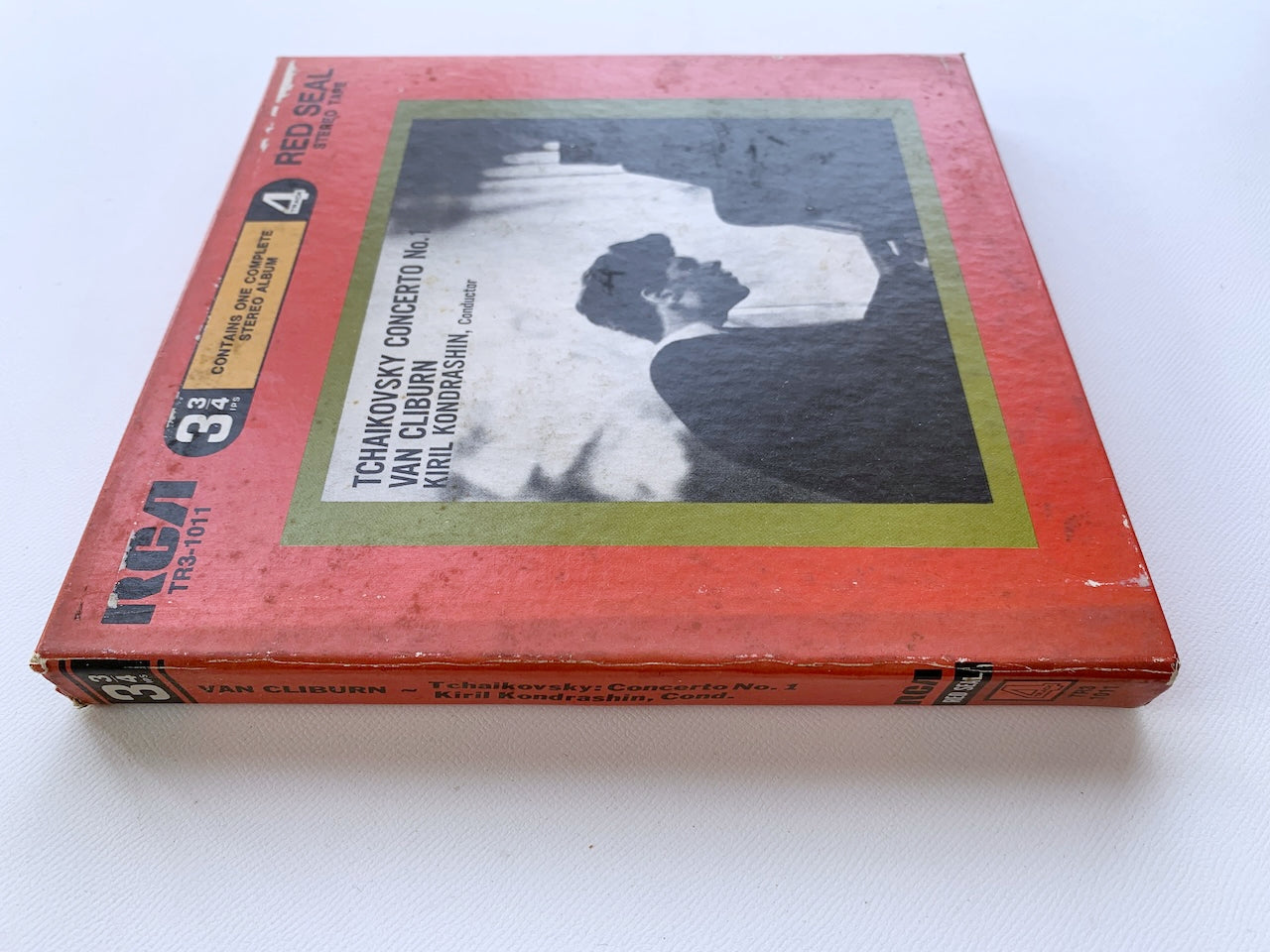 オープンリール/ クライバーン / チャイコフスキー：ピアノ協奏曲第1番 / US盤 7号 4トラック 9.5cm/s (3 3/4IPS) RCA TR3-1011