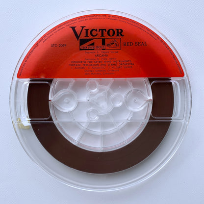 オープンリール/ ジャン・マルティノン / ヴァレーズ：アルカナ 他 / 国内盤 7号 4トラック 19cm/s (7 1/2IPS) ライナー VICTOR STC-2069