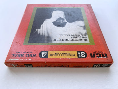 オープンリール/ クライバーン / チャイコフスキー：ピアノ協奏曲第1番 / US盤 7号 4トラック 9.5cm/s (3 3/4IPS) RCA TR3-1011