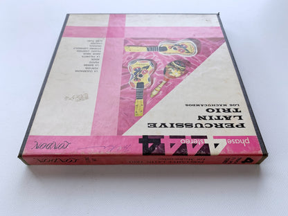 オープンリール/ LOS MACHUCAMBOS / PERCUSSIVE LATIN TRIO / US盤 7号 4トラック 19cm/s (7 1/2IPS) LONDON LPL74012
