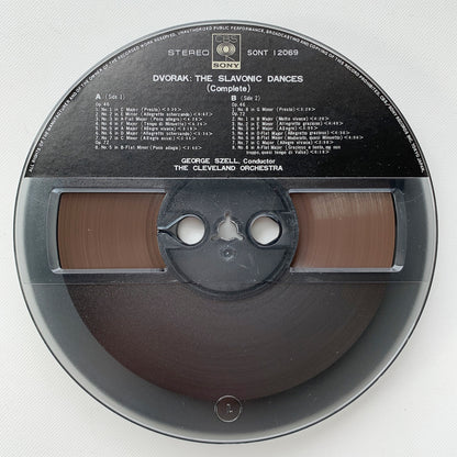 オープンリール/ ジョージ・セル / ドヴォルザーク：スラヴ舞曲(全曲) / 国内盤 7号 4トラック 19cm/s (7 1/2IPS) ライナー CBS SONY SONT-12069