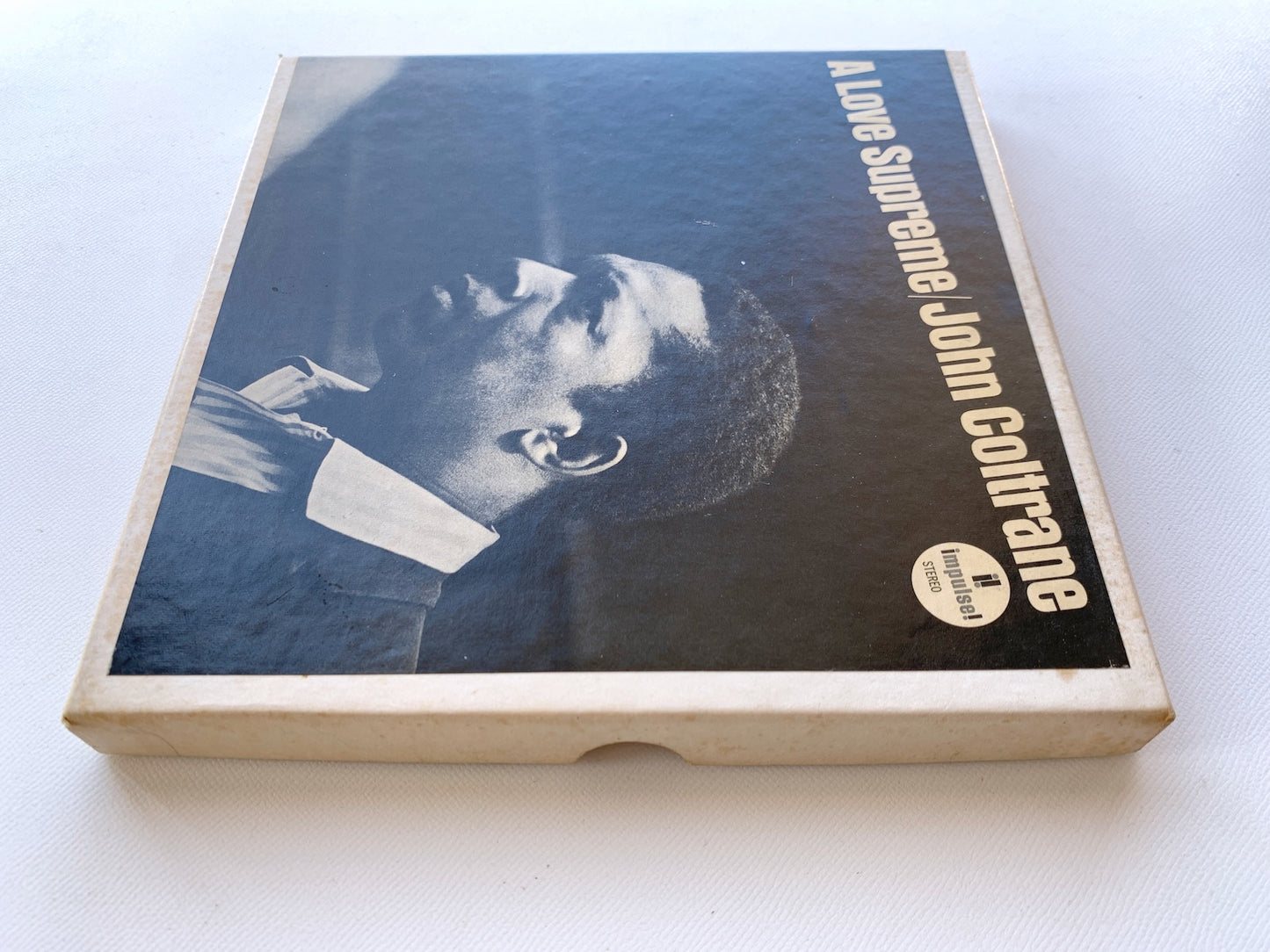オープンリール/ JOHN COLTRANE / A LOVE SUPREME / US盤 7号 4トラック 19cm/s (7 1/2IPS) IMPULSE IT2001