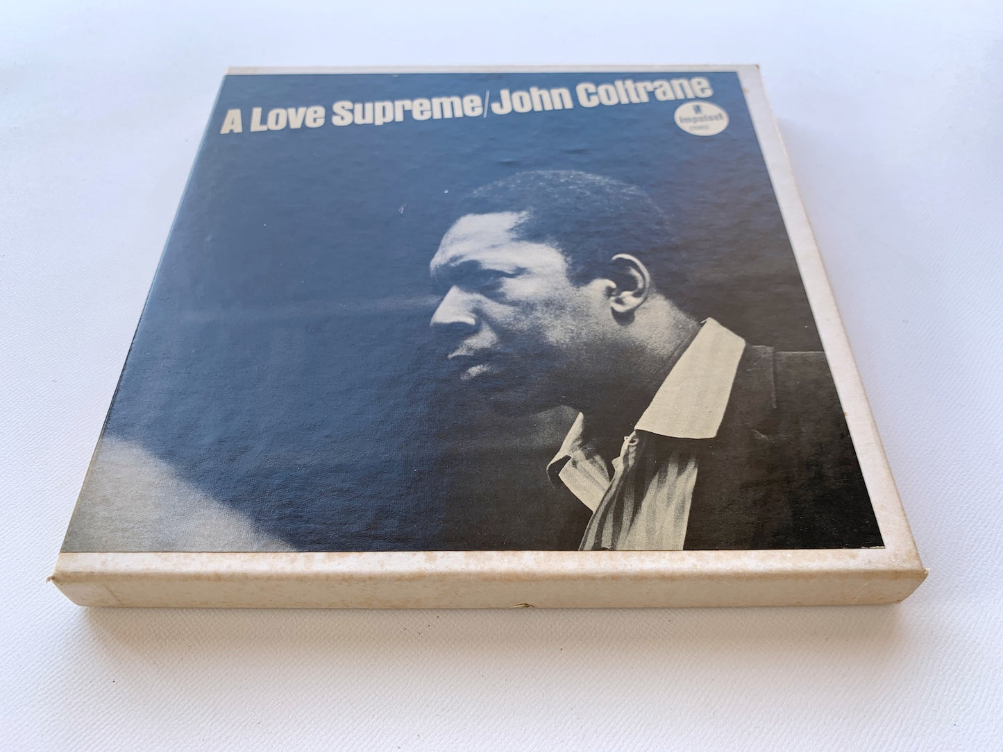 オープンリール/ JOHN COLTRANE / A LOVE SUPREME / US盤 7号 4トラック 19cm/s (7 1/2IPS) IMPULSE IT2001