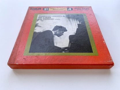 オープンリール/ クライバーン / チャイコフスキー：ピアノ協奏曲第1番 / US盤 7号 4トラック 9.5cm/s (3 3/4IPS) RCA TR3-1011