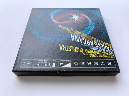 オープンリール/ ジャン・マルティノン / ヴァレーズ：アルカナ 他 / 国内盤 7号 4トラック 19cm/s (7 1/2IPS) ライナー VICTOR STC-2069