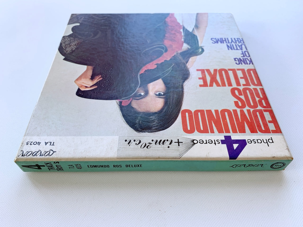 オープンリール/ EDMUNDO ROS / DELUXE / 国内盤 7号 4トラック 19cm/s (7 1/2IPS) ライナー LONDON TLA-4025
