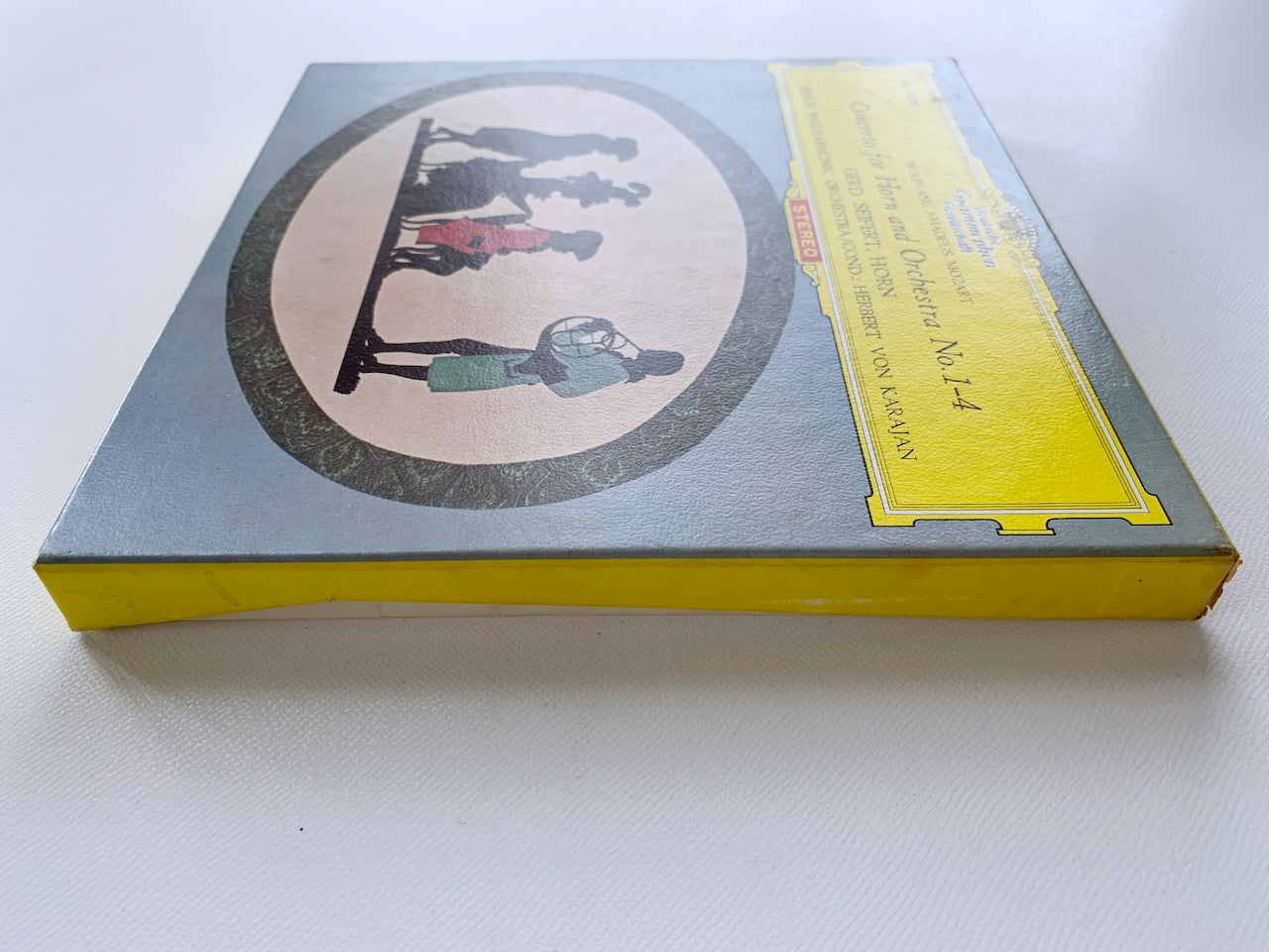 オープンリール/ ザイフェルト、カラヤン / モーツァルト：ホルン協奏曲 / 国内盤 7号 4トラック 19cm/s (7 1/2IPS) ライナー DGG XG1023