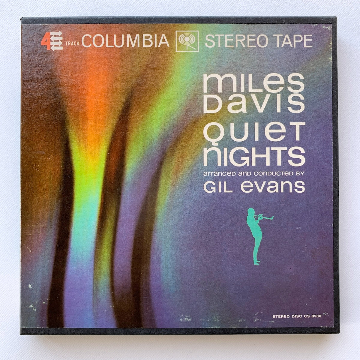 オープンリール/ MILES DAVIS / QUIET NIGHTS / US盤 7号 4トラック 19cm/s (7 1/2IPS) COLUMBIA CQ608