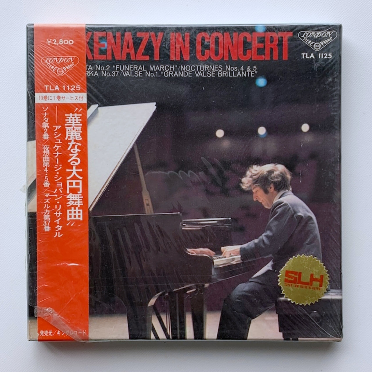 オープンリール/ ウラディーミル・アシュケナージ / ショパン・リサイタル / 国内盤 7号 4トラック 19cm/s (7 1/2IPS) 帯 LONDON TLA1125