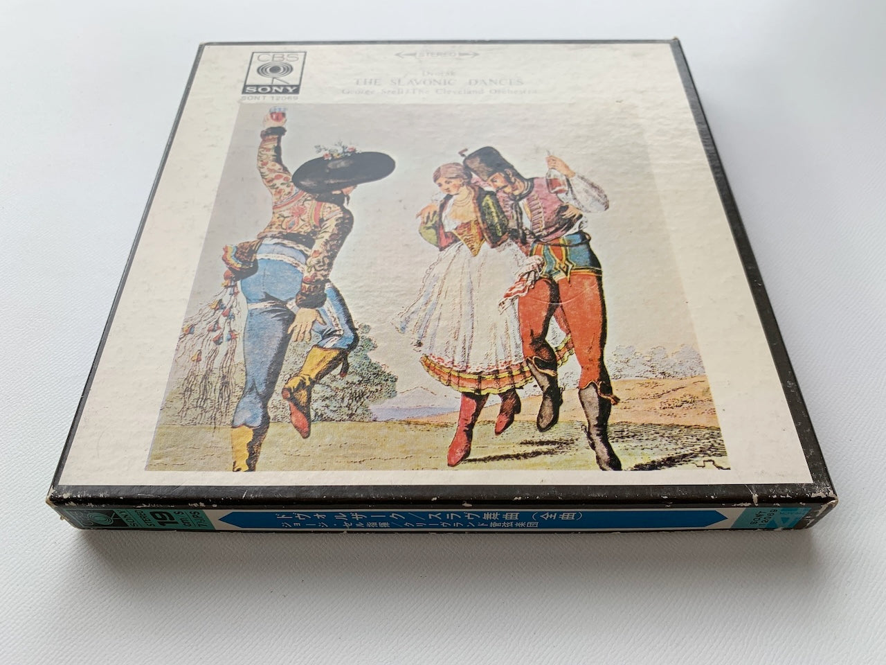 オープンリール/ ジョージ・セル / ドヴォルザーク：スラヴ舞曲(全曲) / 国内盤 7号 4トラック 19cm/s (7 1/2IPS) ライナー CBS SONY SONT-12069