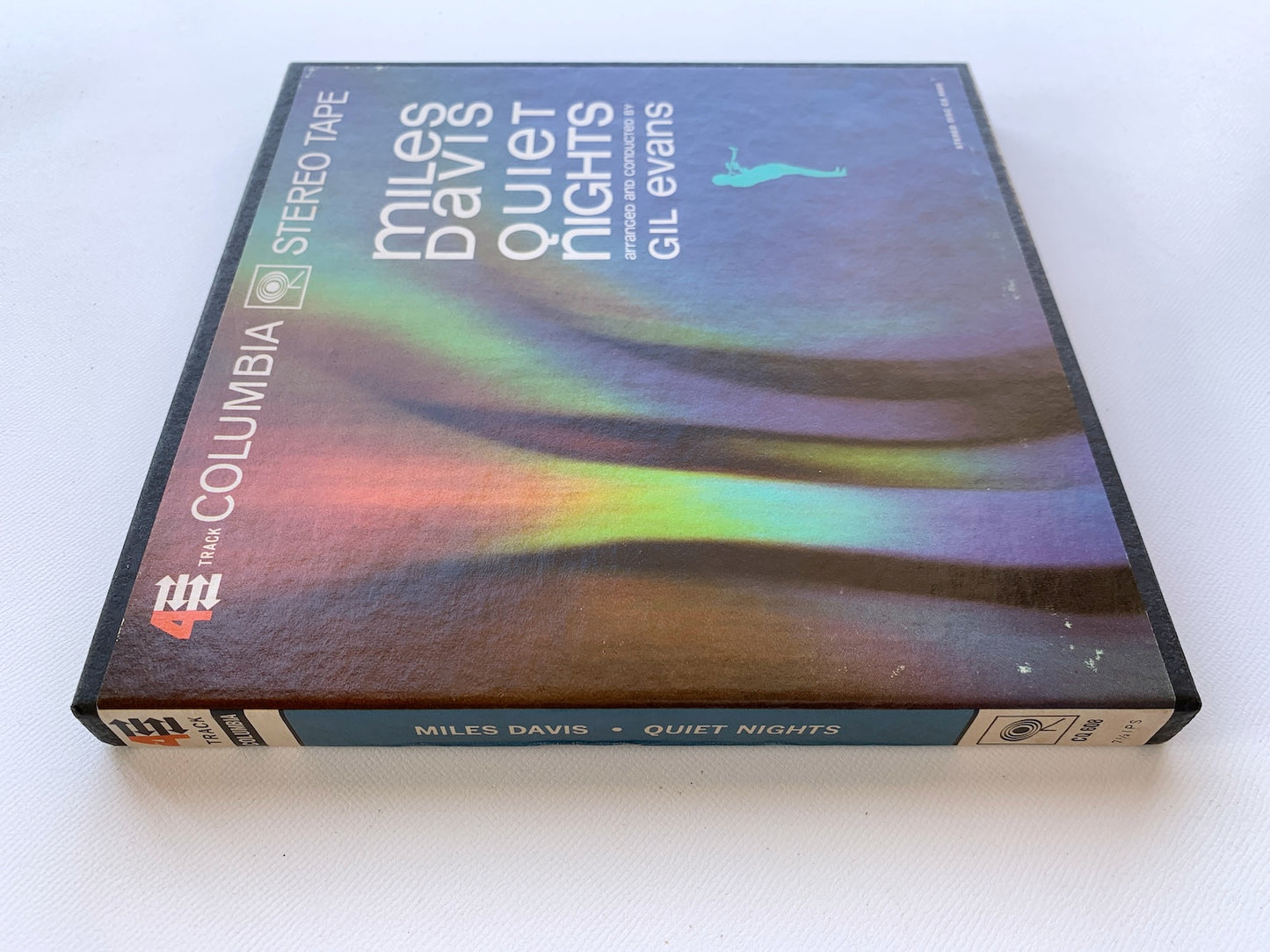 オープンリール/ MILES DAVIS / QUIET NIGHTS / US盤 7号 4トラック 19cm/s (7 1/2IPS) COLUMBIA CQ608