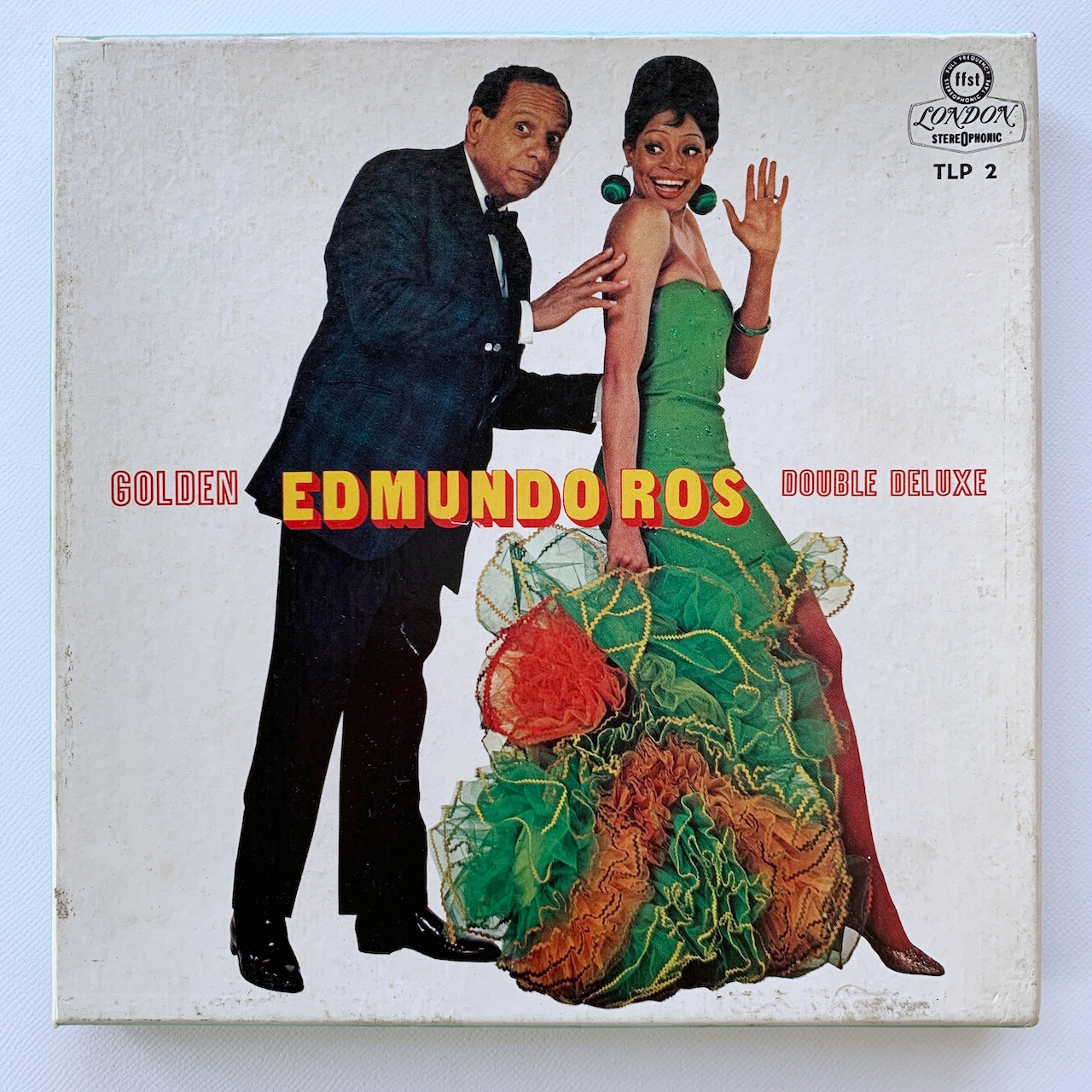 オープンリール/ EDMUNDO ROS / GOLDEN EDMUNDO ROS DOUBLE DELUXE / 国内盤 7号 4トラック 19cm/s (7 1/2IPS) ライナー LONDON TLP-2
