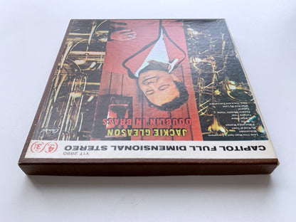 オープンリール/ JACKIE GLEASON / DOUBLIN' IN BRASS / US盤 7号 4トラック 9.5cm/s (3 3/4IPS) CAPITOL Y1T2880