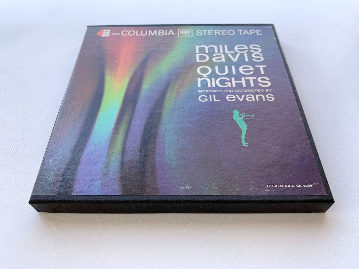 オープンリール/ MILES DAVIS / QUIET NIGHTS / US盤 7号 4トラック 19cm/s (7 1/2IPS) COLUMBIA CQ608